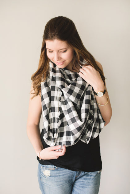 Butter Blanket Scarf - Mountain Plaid