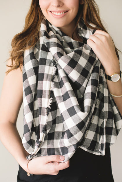 Butter Blanket Scarf - Mountain Plaid